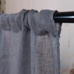 BOHEMIA Cortina gris oscuro