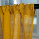 BOHEMIA Cortina amarillo mostaza