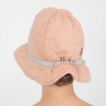 PURO Gorro de sauna marrón polvo