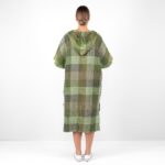 BINGO Poncho verde a cuadros