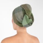 BINGO Toalla para el cabello verde