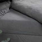 PROVANCE Ropa de cama gris oscuro