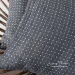 MEGA Funda de cojín gris oscuro
