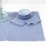 LUNA Mantel individual azul