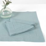LUNA Mantel individual aqua