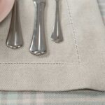 BIGA Mantel individual gris claro