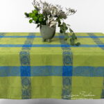LAIT BOTANIC Mantel verde azul