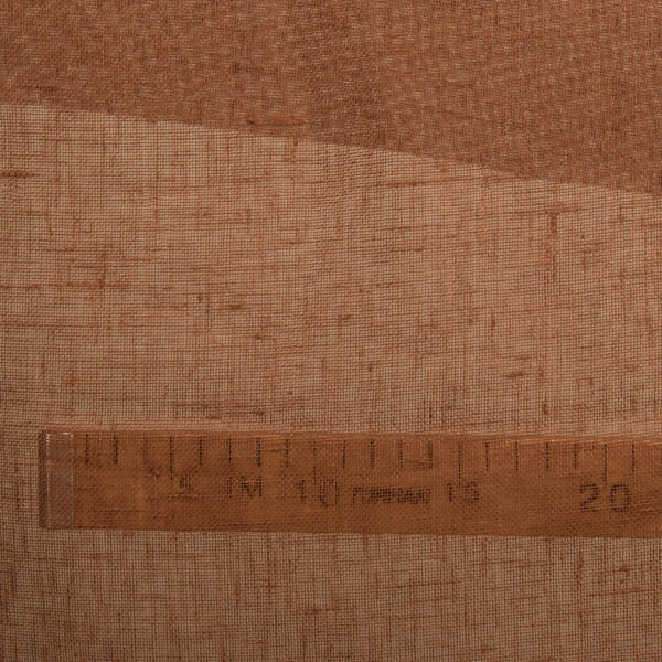 Gauze brown linen fabric measurement