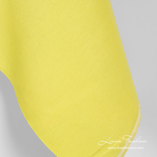 Linen blend fabric, salad green colour