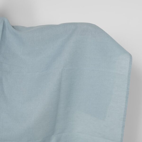 Linen fabric light greyish blue