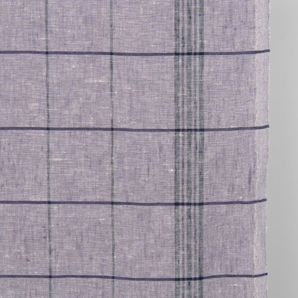 linen towel fabric violet checks for towels