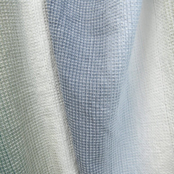 cotton hemp waffle fabric, soft structure