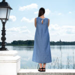 MAREN Vestido azul