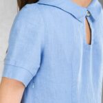 MATILDE Vestido azul claro