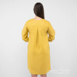 ADELAIDE Vestido amarillo mostaza