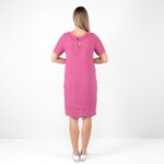 MATILDE Vestido rosa fucsia