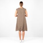 VIKI Vestido marrón