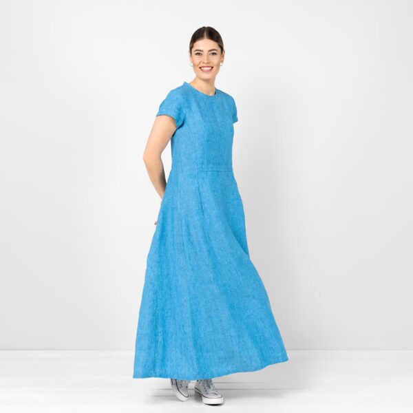 SIMA Vestido azul - Imagen 2
