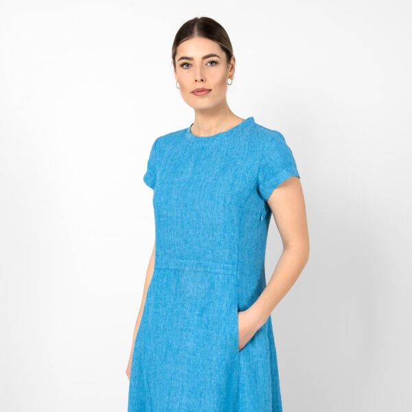 SIMA Vestido azul - Imagen 3