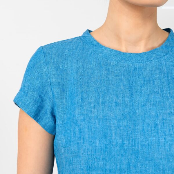 SIMA Vestido azul - Imagen 4