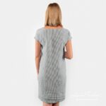 RETRO Vestido gris