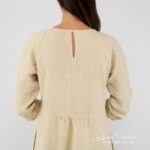 DELFINA Vestido amarillo pálido