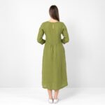 DELFINA Vestido verde