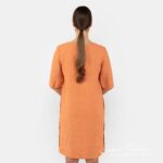 MALVINA Vestido naranja