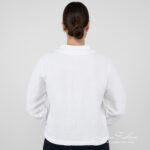 MANGA Chaqueta bomber blanca