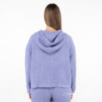 ALFI Sudadera con capucha azul violeta