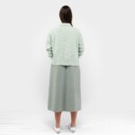 MONACO Chaqueta verde claro
