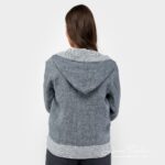 AZORA Chaqueta azul marino