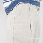 POKI Pantalones gris claro