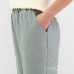 VERONA Pantalones verde gris