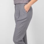 CALDI Pantalones gris oscuro