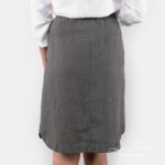 MINIS Falda gris