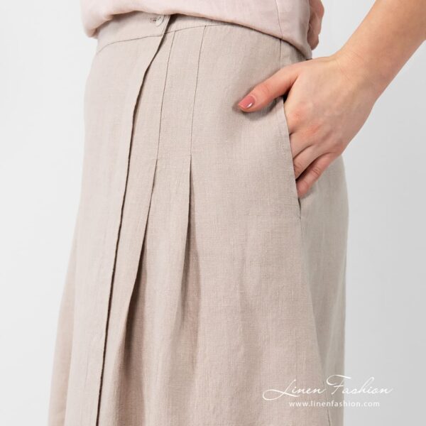 LUNGO Falda gris claro - Imagen 3