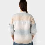 PALMA Blusa a rayas multicolor