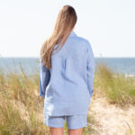 DOLFI Camisa azul melange