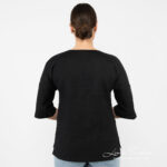 DAPHNE Blusa negra