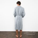 ARAS Albornoz de hombre gris