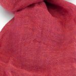 FINO Chal rojo frambuesa