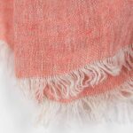 FINO Chal gris rosa