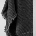 MARE Bufanda gris oscuro