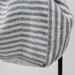 SANTIAGO Bolsa a rayas azul