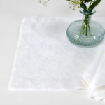 FLORA Mantel individual blanco