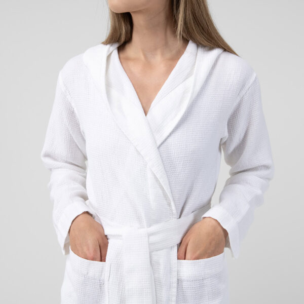 KORE Albornoz blanco - Imagen 4