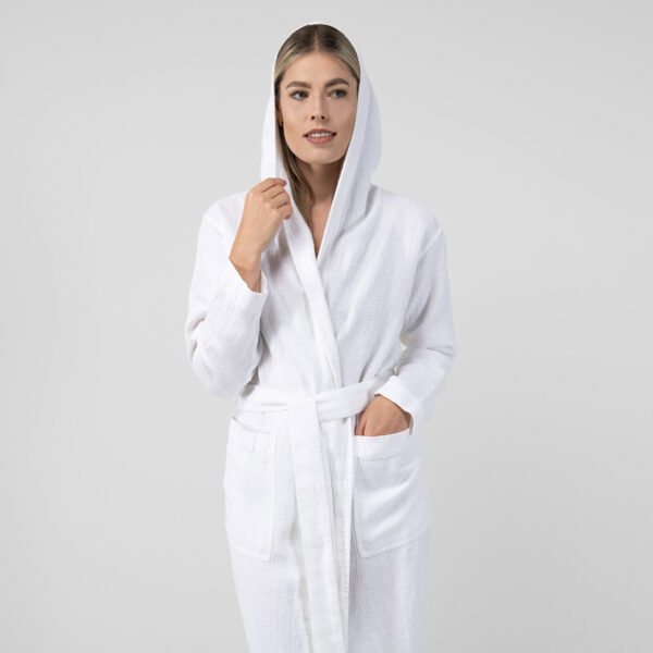 KORE Albornoz blanco - Imagen 3