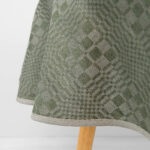WILLOW Mantel redondo/oval verde