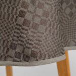 WILLOW Mantel redondo/oval marrón